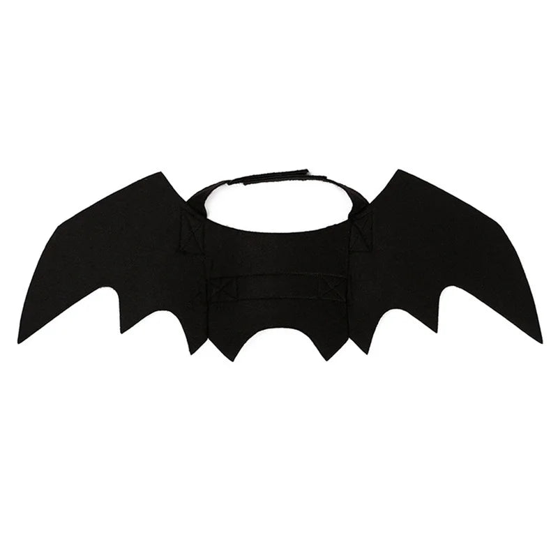 Halloween Pet Bat Wings Costume – Cute Cat Dog Harness Outfit for Party & Cosplay