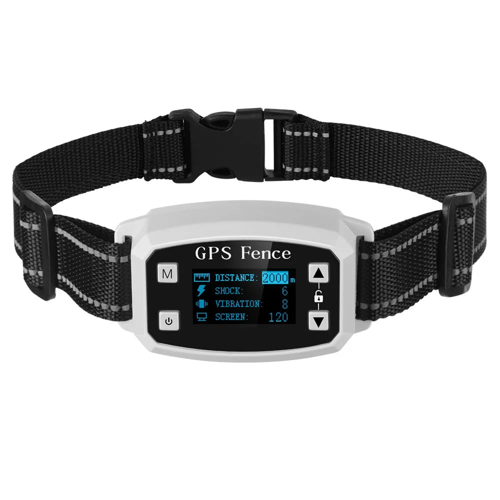 Wireless Dog Fence System – Smart GPS Training Collar for Pets