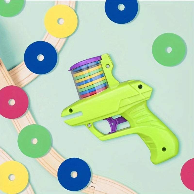 Foam Disc Cat Toy Launcher ā Interactive Indoor Play Game for Cats, Battery-Free & Durable