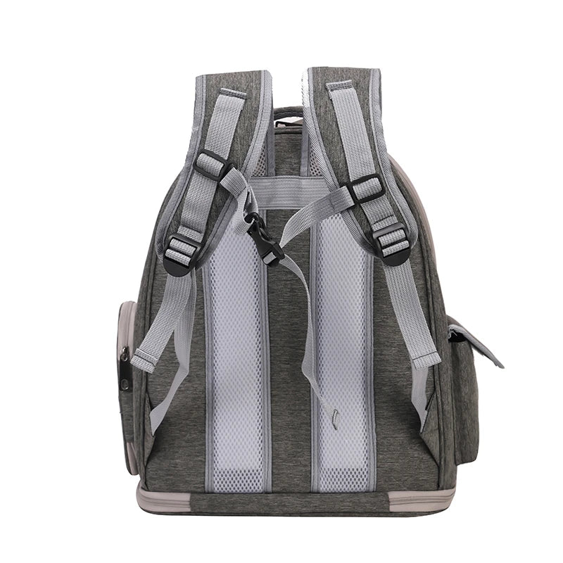 Cat Carrier Backpack โ Bubble Pet Carrier Bag with Air Holes for Cats & Small Dogs