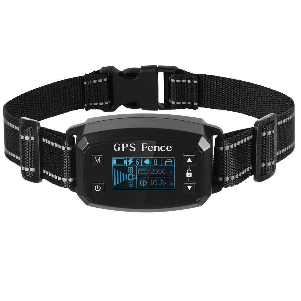 Wireless Dog Fence System – Smart GPS Training Collar for Pets