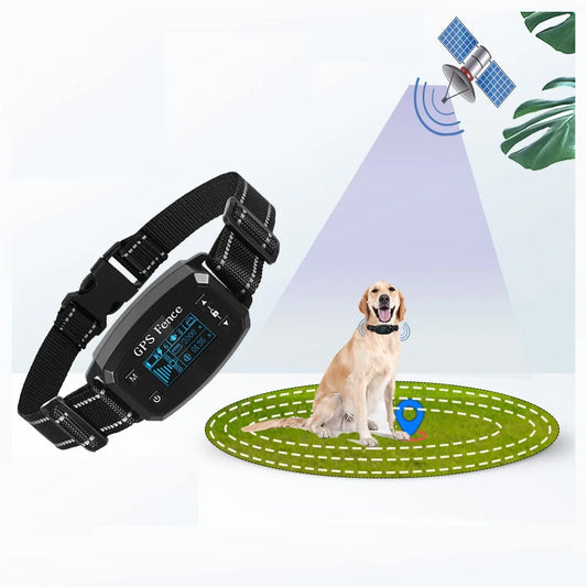Wireless Dog Fence System – Smart GPS Training Collar for Pets