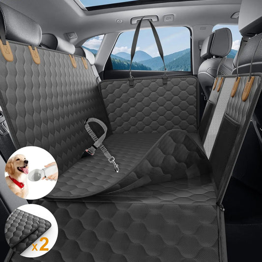 Dog Car Bed – Waterproof & Foldable Travel Seat for Pets
