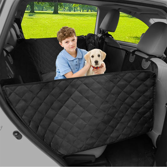 Dog Car Seat Cover – Waterproof Hammock for Back Seat